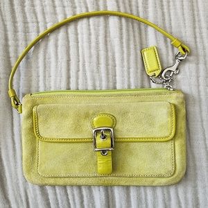 Vintage Coach wristlet
